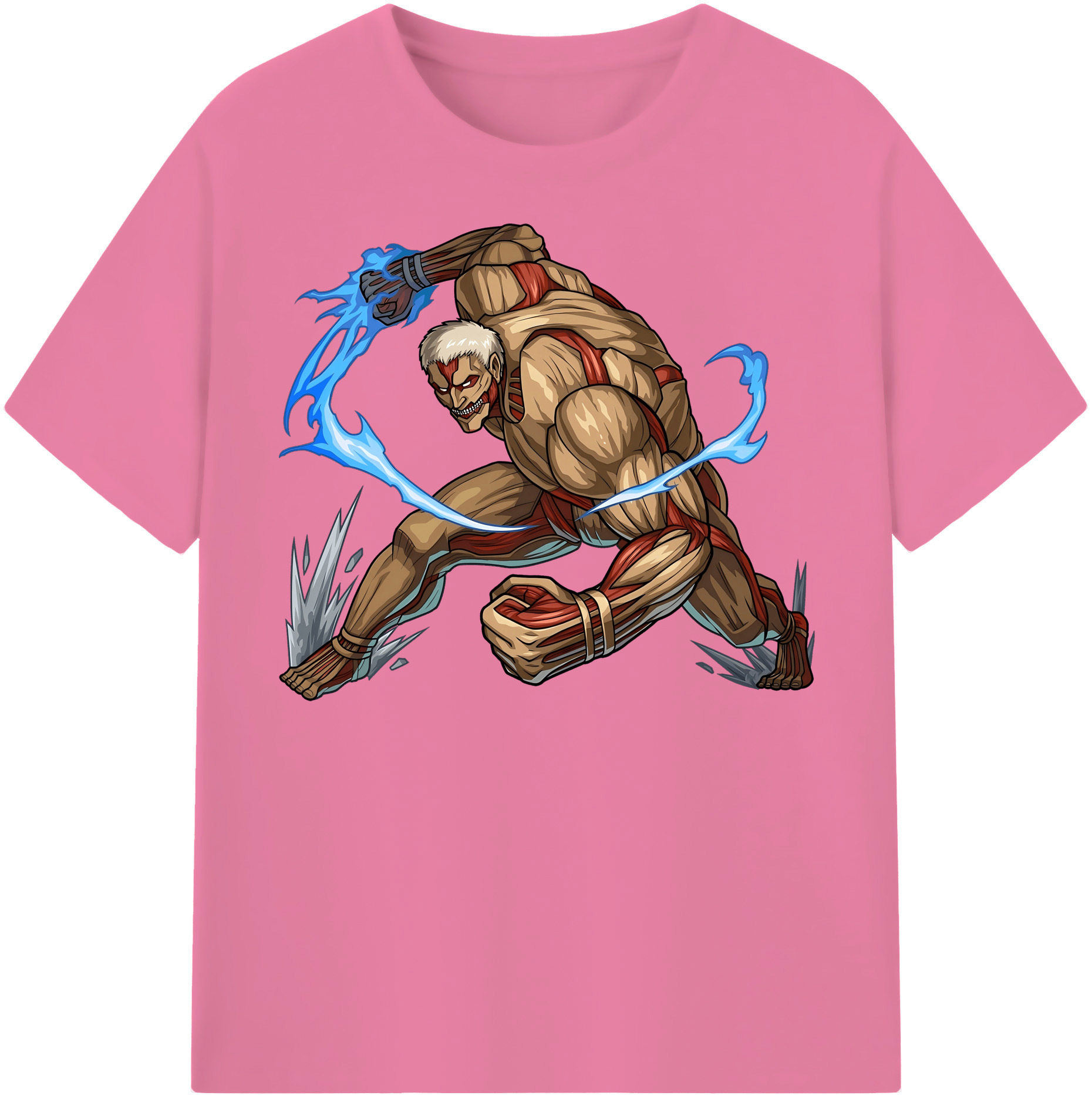 （画像用） 進撃の巨人 Attack on Titan 綿100％半袖Tシャツ（フロントプリント）